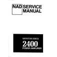 NAD 2400 Manual de Servicio