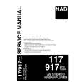NAD 117 AV STEREO PRE-AMPLIFIERSM Manual de Servicio