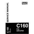 NAD C160 Manual de Servicio