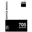 NAD 705 Manual de Servicio