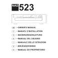 NAD 523 Manual de Usuario
