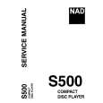 NAD S500 Manual de Servicio