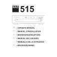 NAD 515 Manual de Usuario