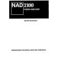 NAD 2100 Manual de Usuario