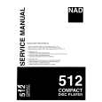 NAD 512 Manual de Servicio