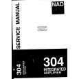 NAD 304 Manual de Servicio