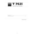 NAD T762I Manual de Servicio