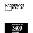 NAD 3400 Manual de Servicio